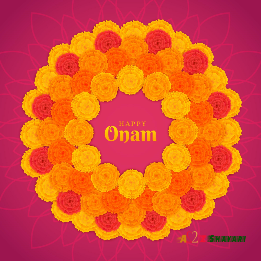 Happy Onam Wishes - A2Zshayari