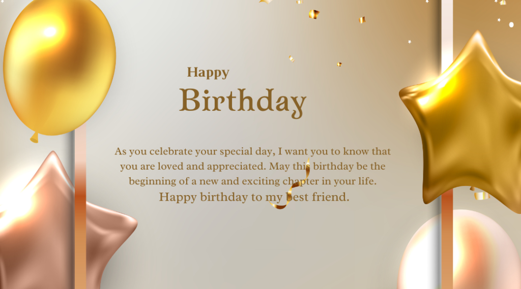 Birthday Shayari For Best Friend in English - A2Zshayari