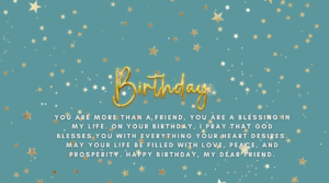 birthday quotes for friend in english