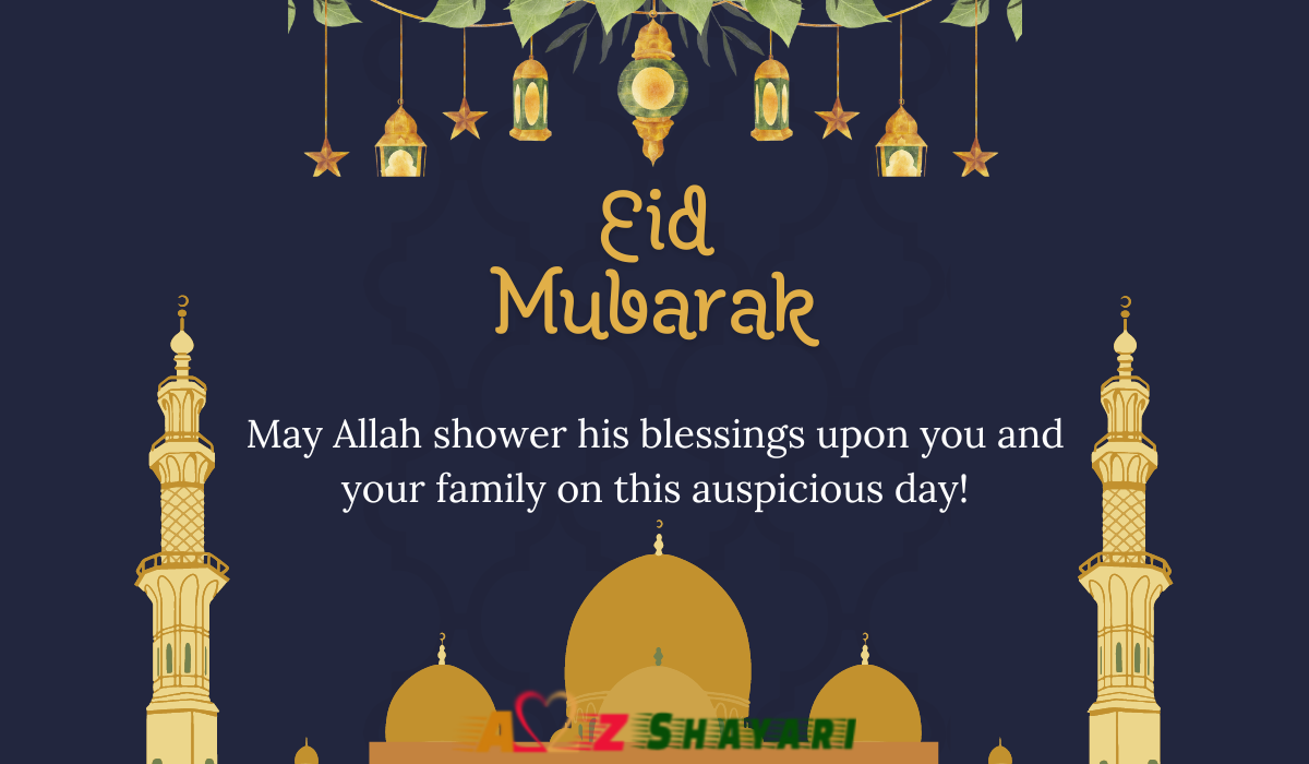 Happy eid Mubarak Wishes Quotes - A2Zshayari